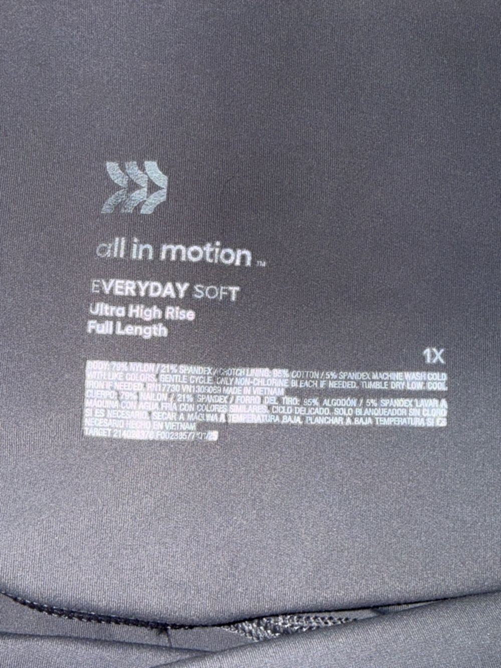 all in motion Gray High-Waist Leggings with Side Pockets - Picture 11 of 12